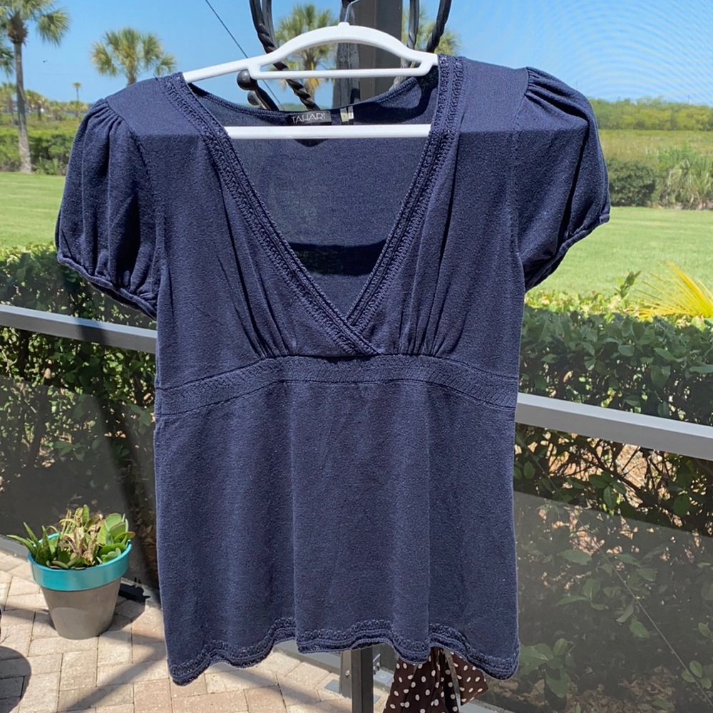 Luxurious & feminine silk blend Tahiti top